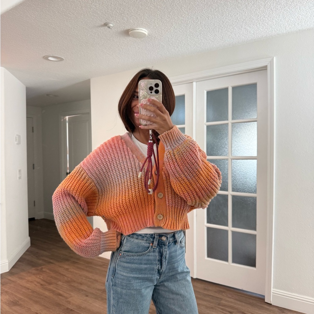 Roxy Sunset Gradient Cardigan - Picture 2 of 4